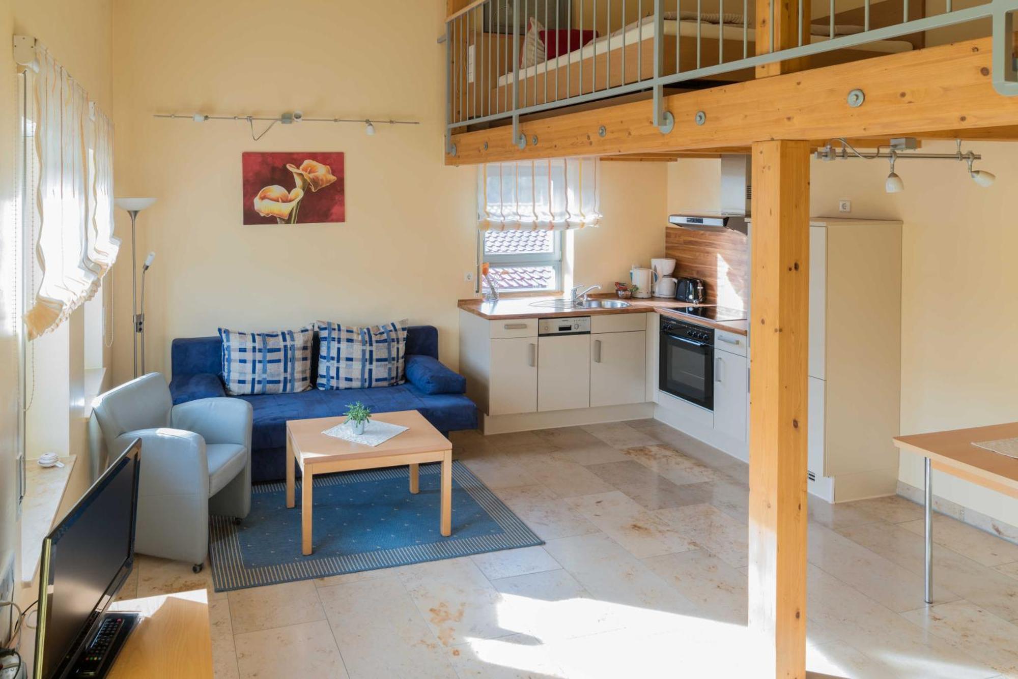 Apartamento Muellers Weingut Und Weinstube Im Auerberg Nordheim  Exterior foto